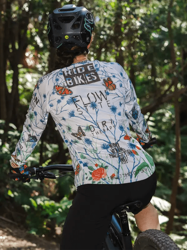 Gangsta Women's Long Sleeve MTB Jersey - Cycology Clothing Europe