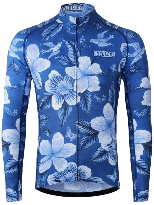 Maui Men's Summer Long Sleeve Jersey - Cycology Clothing Europe