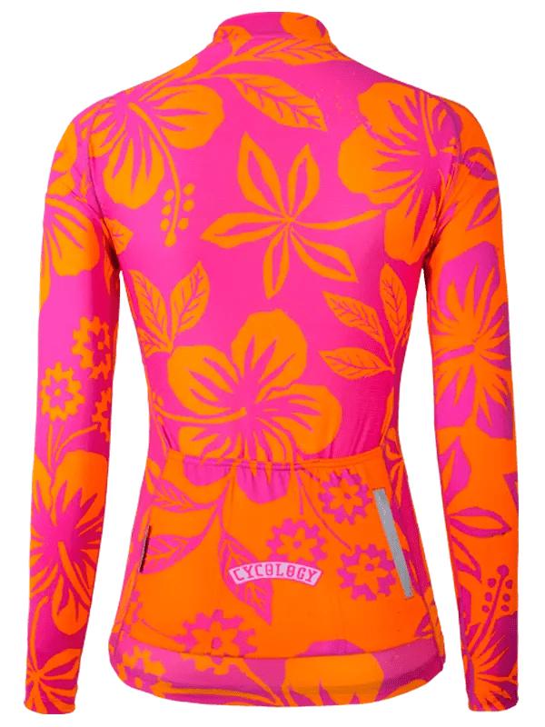 Oahu Women's Summer Long Sleeve Jersey - Cycology Clothing Europe