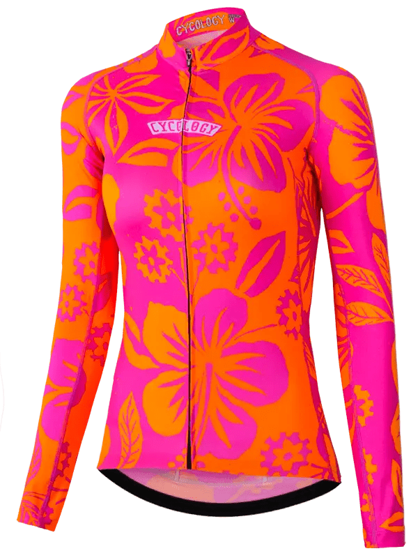 Oahu Women's Summer Long Sleeve Jersey - Cycology Clothing Europe