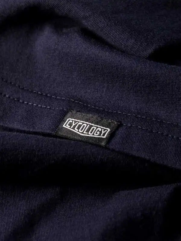 Ride T Shirt Navy - Cycology Clothing Europe