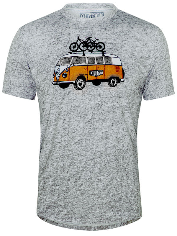 Road Tripping MTB Men's Technical T - Shirt - Cycology Clothing Europe