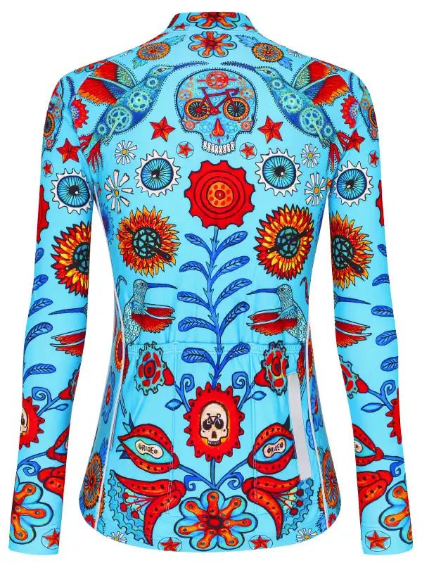 Tijuana Women's Winter Long Sleeve Cycling Jersey - Cycology Clothing Europe