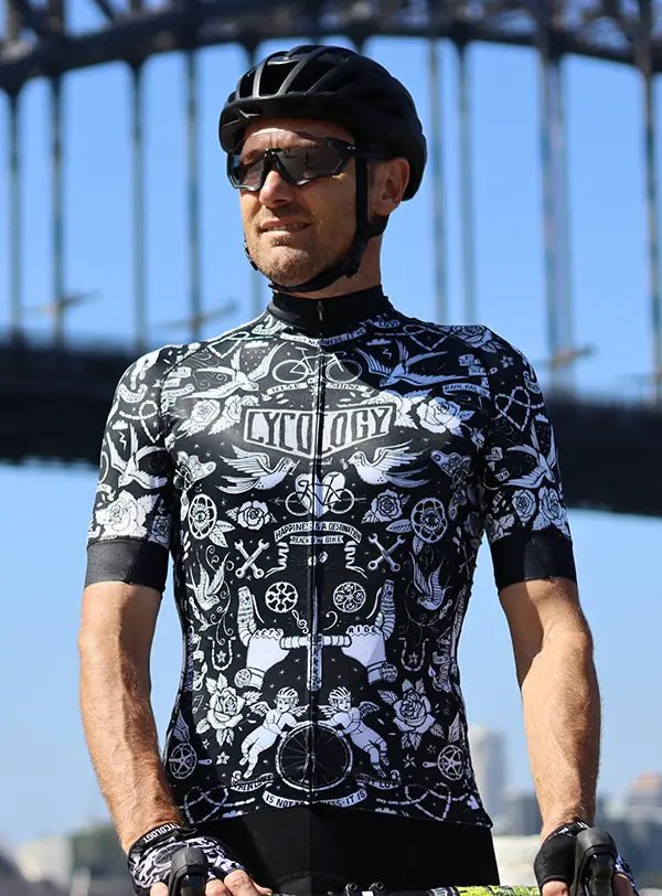 Velo Tattoo Men's Jersey - Cycology Clothing Europe