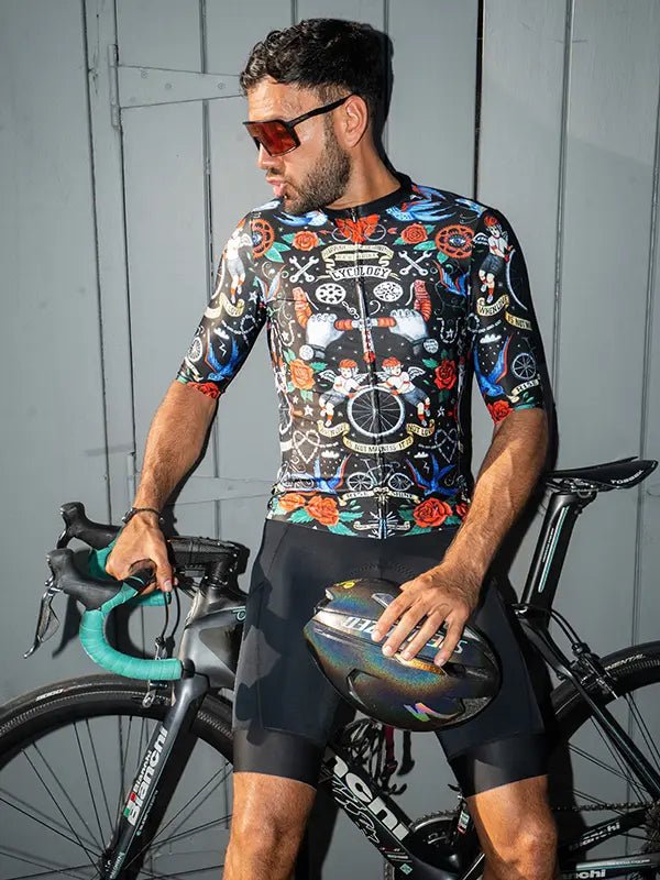 Velo Tattoo OG Men's Reborn Jersey - Cycology Clothing Europe