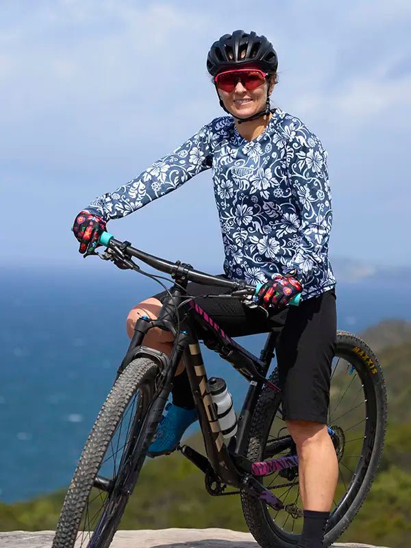 Waimea Women's Long Sleeve MTB Jersey - Cycology Clothing Europe