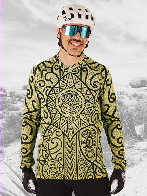 Zanzibar Long Sleeve MTB Jersey - Cycology Clothing Europe