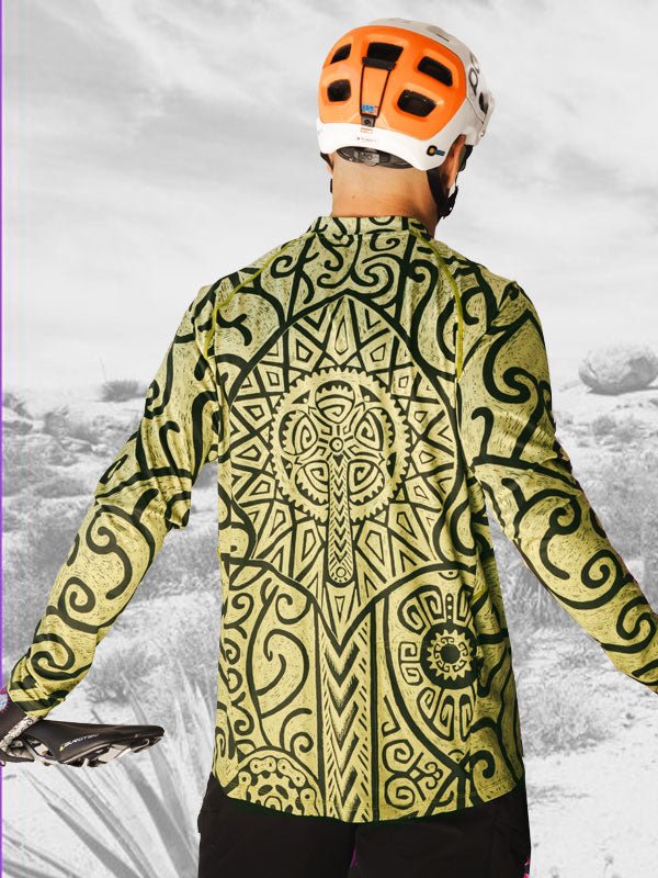 Zanzibar Long Sleeve MTB Jersey - Cycology Clothing Europe