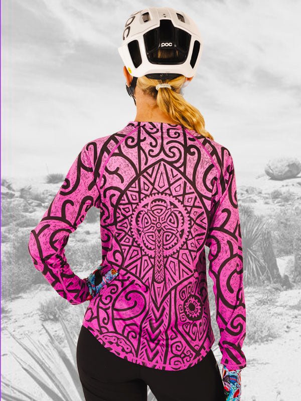 Zanzibar Women's Long Sleeve MTB Jersey - Cycology Clothing Europe