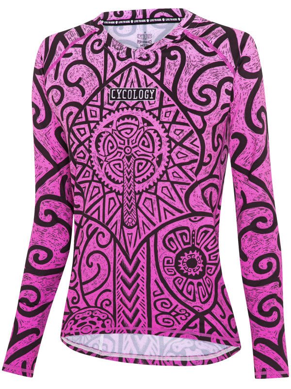 Zanzibar Women's Long Sleeve MTB Jersey - Cycology Clothing Europe