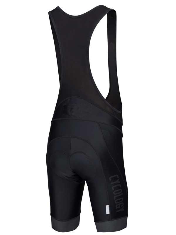 Black cycling bib shorts on sale