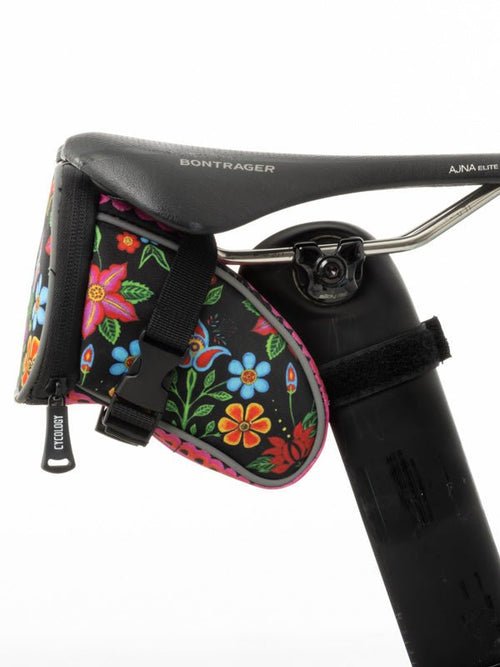 Frida Black Bike Saddle Bag Cycology EU Cycology Clothing Europe