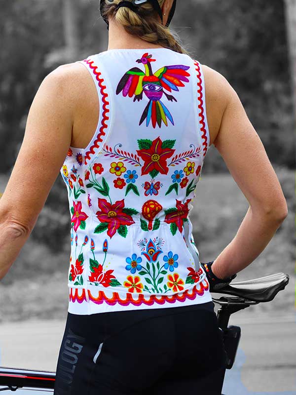 Ladies sleeveless cycling jersey sale