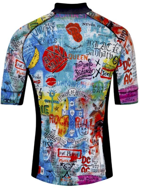 metal band cycling jersey